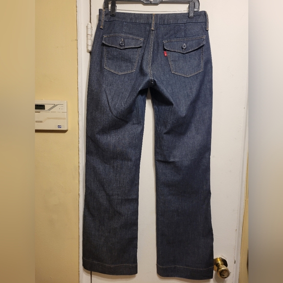 Levi's Women's Black Straight Jeans Classic Style Size 10M - Picture 4 of 16